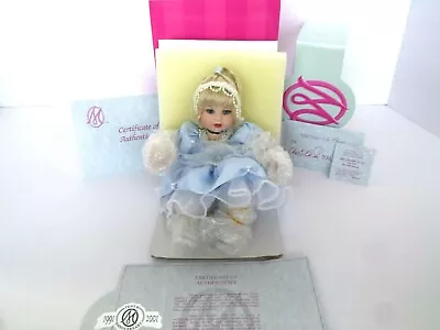  Coa #2210 New Nrfb Marie Osmond Disney Baby Cinderella Tiny Tot Porcelain Doll • $34.95