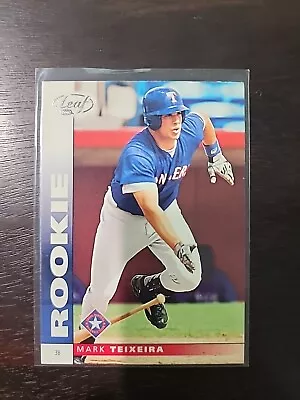 2002 Leaf Rookie Mark Teixeira RC #179 Rangers  • $2.50