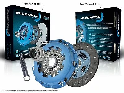 Blusteele Heavy Duty Clutch Kit For Mazda 323 Astina-Protege BF5P 1.5 Ltr Turbo • $166.95