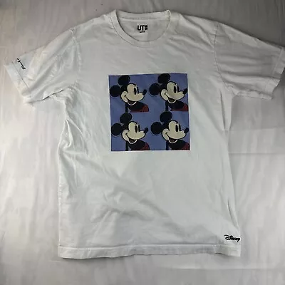 VTG Disney Mickey Mouse Andy Warhol Collab T Shirt Size M • $45