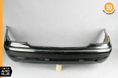 03-06 Mercedes W220 S55 S65 AMG Sport Rear Bumper Cover Assembly Black OEM • $356.90