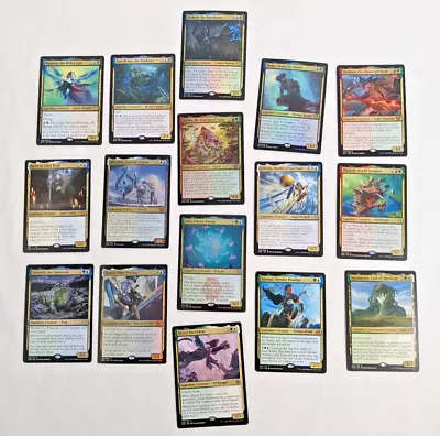 MTG CCG Various Commander Sets ASST'D LOT OF 16 LEGENDARY CREATURES MULTICOLOR • $21