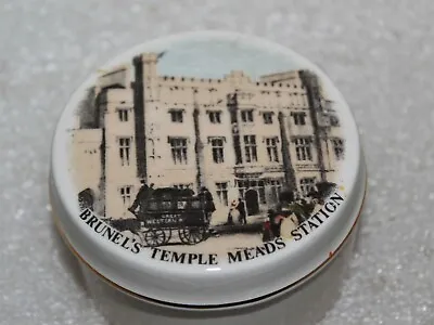 £1.50 • Buy Palissy Royal Worcester Brunel's Temple Meads Station Trinket Box 