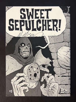 SWEET SEPULCHER! #1 Hi-Grade Rare Indie Signed By Matthew Allison Cankor 2016 • £55.52