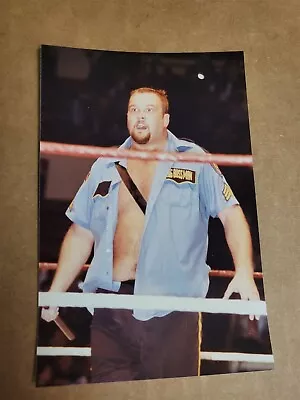 THE BIG BOSSMAN ORIGINAL 4x6 VINTAGE PHOTO WRESTLING PHOTO WWF WWE WCW ECW AEW • $9.95