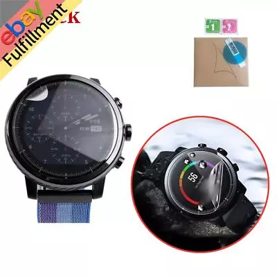 HD Screen Protector Premium Film For Xiaomi Huami Amazfit Stratos 2/2S • $9.55