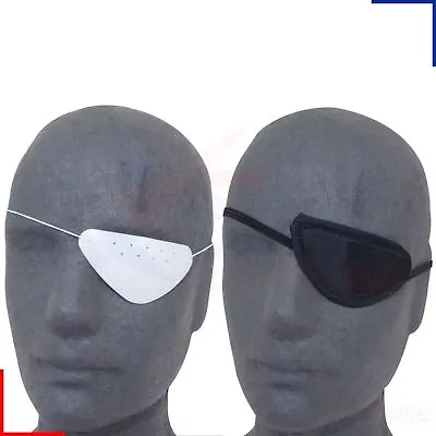 Medical Eye Patch Fabric Or Plastic Eyeshade Therapy Protection • £3.19