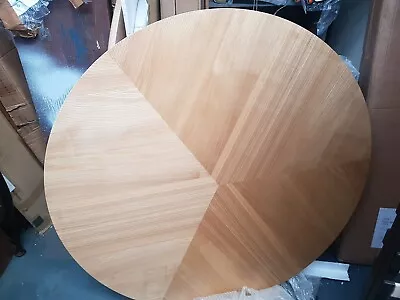 John Lewis Radar Round Dining Table Plywood Oak Veneer 6 Seater • £90