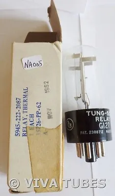 $9.95 • Buy NOS NIB Tung-Sol G127 Glass Thermal Relay Vacuum Tube