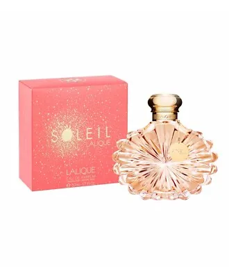 Lalique Soleil Eau De Parfum Edp 50ml Spray For Women - Brand New Boxed & Sealed • £24.95