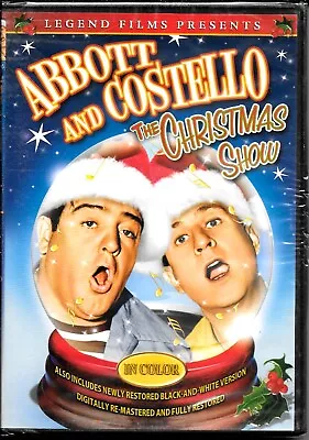 Abbott & Costello The CHRISTMAS SHOW (1952) On DVD - Brand New Sealed • $6.49