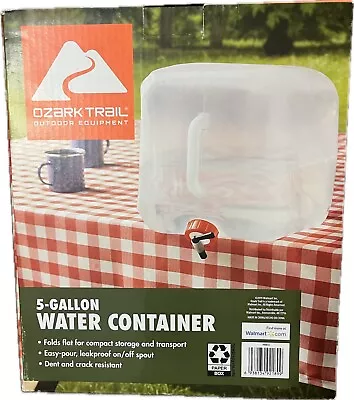 New Ozark Trail 5 Gallon Collapsible Water Container Camping Outdoor • $16.49