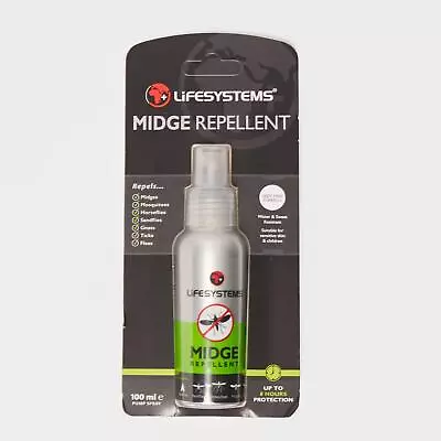 £10.99 • Buy New Lifesystems Midge Repellent 100ml