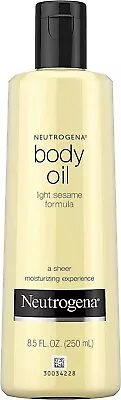 Neutrogena Light Sesame Body Oil 250 Ml • $19.84