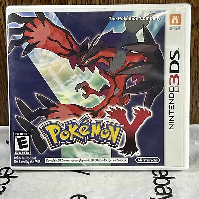 Nintendo 3DS Pokemon Y Case And Manual Only • $23.99