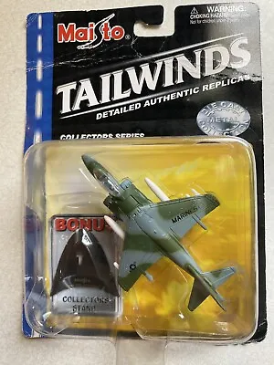 Maisto Tailwinds 1:87 Scale 2001 AV-8B Harrier Die Cast Aircraft NEW • $14.99