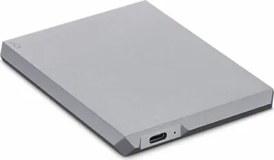 LaCie 500GB External SSD USB-C USB 3.0 Mac Time Machine PS5 External Hard Drive • £199