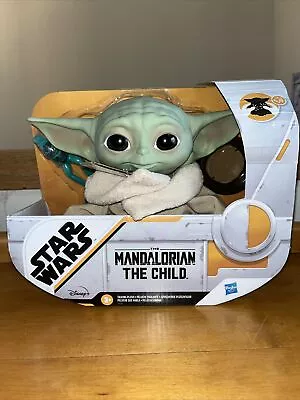 Hasbro 7.5  Star Wars The Child Baby Yoda Talking Plush Toy NIB • $9.99