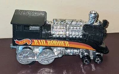 Vtg 1995 MATTEL Hot Wheels RAIL RODDER Train Engine Metal Die Cast • $9.99