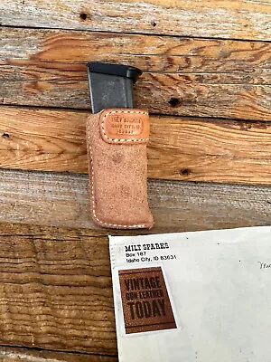 Vintage Milt Sparks Idaho City IWB Magazine Carrier For Steel Double Stack • $130