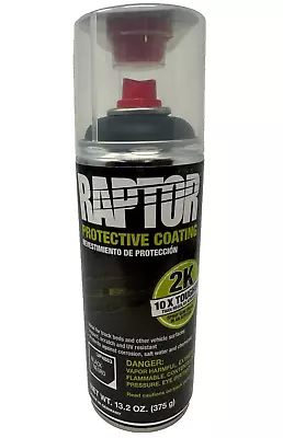 1 Can Of U-POL Raptor 2K Black Bed Liner Aerosol 4883 FAST FREE SHIPPING! • $47.50