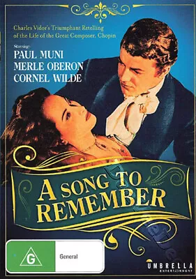 A Song To Remember NEW PAL/NTSC Arthouse DVD Charles Vidor Paul Muni • $31.99