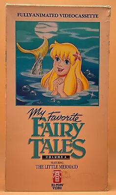 The Little Mermaid - My Favorite Fairytales VHS 1990 **Buy 2 Get 1 Free** • $3.99