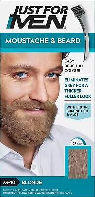 Just For Men Colour Dye Gel Moustache And Beard-GENUINE-UK • £3.79