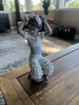 $189.99 • Buy Lladro   Rumba  Dancing Girl - Black Legacy Collection - Retired 1982