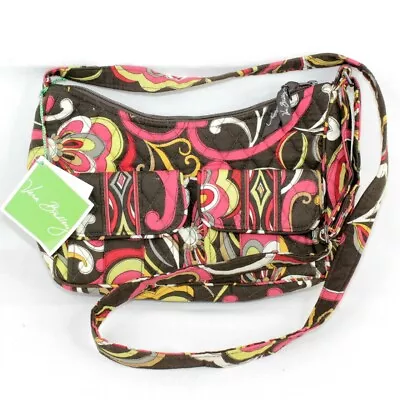 Vera Bradley Libby Puccini Retired Pattern Crossbody Shoulder Hobo Medium NWT • $28.75