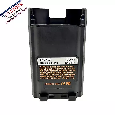 FNB-V87 2600 MAh 7.4V Li-ion Battery For VX-581 VX-582 VX-820 VX-821  VX-829 • $26.95