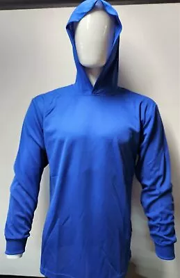 Hoodie Blue High Visibility Shirt  / Air Cooling Flow W/ UV Protection • $9.98