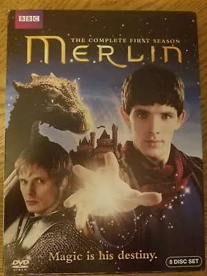 Merlin: The Complete First Season (DVD 2012 5-Disc Set) • $9.99