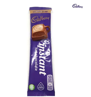 CADBURY Hot Chocolate Instant Sachets 28g Powder Drink Individual Packed Sticky • £3.99