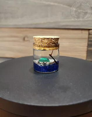 AquaScape Crystal Ball Terrarium EcosystemEcosphere Desktop DIY Malachite  • $9.50