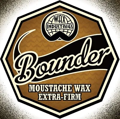 £7.50 • Buy Bounder Extra-firm Moustache / Mustache Wax 10g Tin
