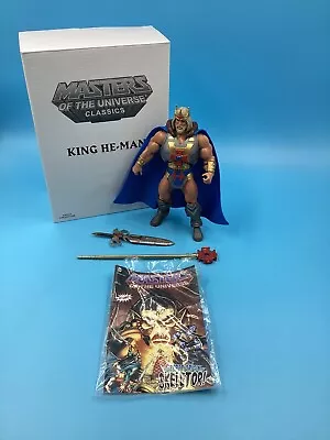 King He-Man MOTU Classics Masters Of The Universe Mattel Loose Complete • $85