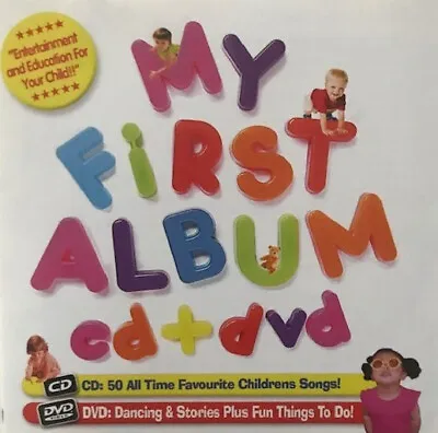 Unknown Artist – My First Album CHILDRENS CD [New & Sealed] CD + DVD • £3.99