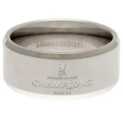 £23.99 • Buy Liverpool FC Premier League Champions Band Ring In 3 Sizes Official Product 