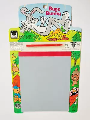 Bugs Bunny Magic Slate Paper Saver 1973 Looney Tunes Vintage Model 4448A Whitman • $31.45