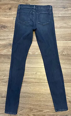 J BRAND Women’s Super Skinny Leg Dark Denim Jean Blue Size 26 FIX 6200208 • $16.50