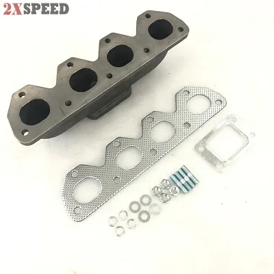 Cast Iron Manifold T3 Flange 4 Bolt For 97-01 H22A Prelude Type S • $89.89