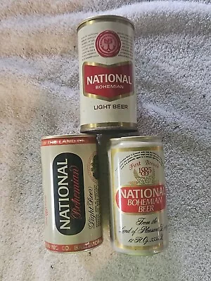 National Bohemian Vintage Steel/Aluminum Beer Can Lot National Brewing EMPTY • $0.24