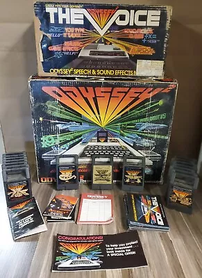 Vintage Magnavox Odyssey 2 And The Voice Module Includes 17 Games • $300