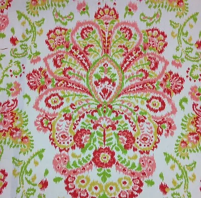 Magnolia Home Provence Poppy Red Floral Multi Use Cotton Fabric By The Yard 54 W • $8.25