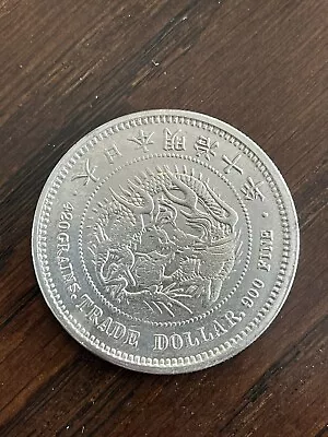 $69 • Buy Japanese Meiji 10 Coin Trade Dollar Silver 1877