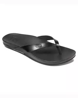 Reef W Cushion Court Flip Flop RF0A3FDSBLA Black NEW • £36