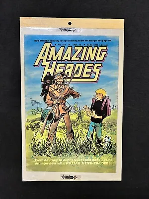 AMAZING HEROES No. 103 Blue Line Color Guide Proof William Messner-Loebs 1986 • $75