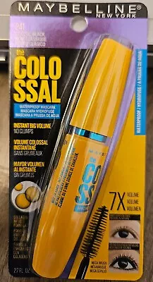 Maybelline Volum' Express The Colossal Waterproof Mascara Classic Black [241] • $7.99