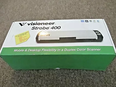 New Visioneer Strobe 400 Electronic Portable Sheetfed Scanner • $69.99